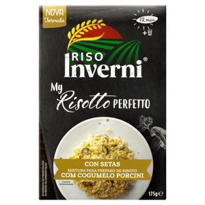 Mistura para o Preparo de Risoto Funghi com Cogumelo Porcini Riso Inverni Caixa 175g