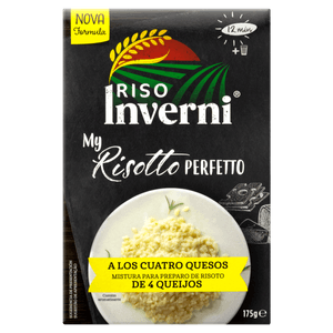 Mistura para o Preparo de Risoto Quatro Queijos Riso Inverni Caixa 175g