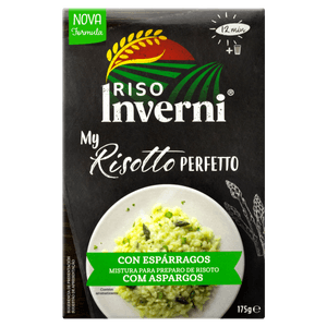 Mistura para o Preparo de Risoto com Aspargos Riso Inverni Caixa 175g