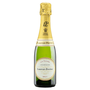 Champagne Frânces Branco Brut La Cuvée Laurent-Perrier Chardonnay Pinot Noir Pinot Meunier Garrafa 375ml