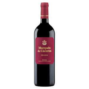 Vinho Espanhol Tinto Seco Marqués de Cáceres Crianza Garrafa 750ml