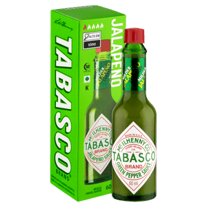 Molho de Pimenta Jalapeño Verde Suave TABASCO® Vidro 60ml