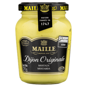 Mostarda Dijon Original Maille Vidro 215g