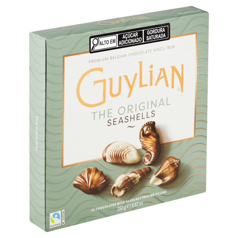 Conchinhas-de-chocolate-Belga-ao-leite-com-recheio-de-Praline-de-Avela---250g---22-Bombons---Guylian