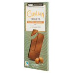 Chocolate-Belga-ao-Leite-30--Cacau-com-Pedacos-de-Caramelo-Salgado-Guylian-Caixa-100g-4-Unidades-de-25g-Cada