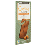 Chocolate-Belga-ao-Leite-30--Cacau-com-Pedacos-de-Caramelo-Salgado-Guylian-Caixa-100g-4-Unidades-de-25g-Cada