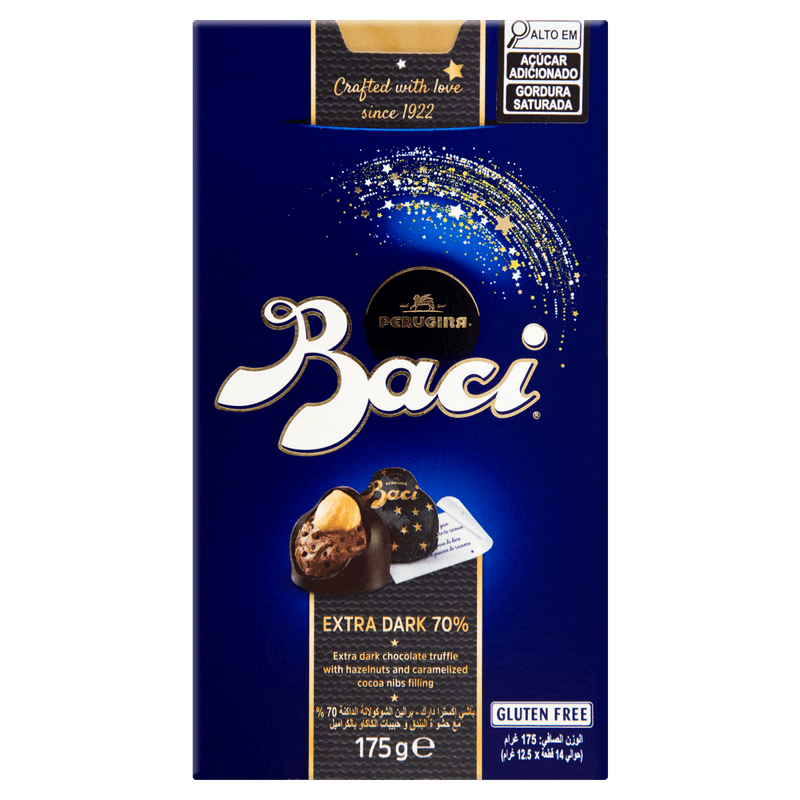 Bombom-Italiano-Amargo-70--Cacau-com-Recheio-de-Avela-e-Graos-de-Cacau-Caramelizados-Perugina-Baci-Caixa-175g