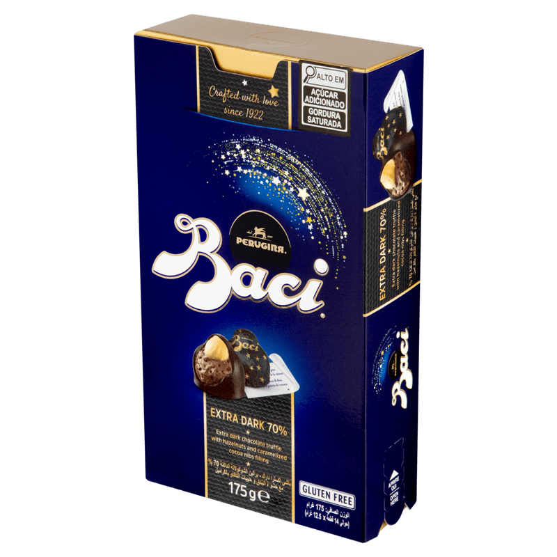 Bombom-Italiano-Amargo-70--Cacau-com-Recheio-de-Avela-e-Graos-de-Cacau-Caramelizados-Perugina-Baci-Caixa-175g
