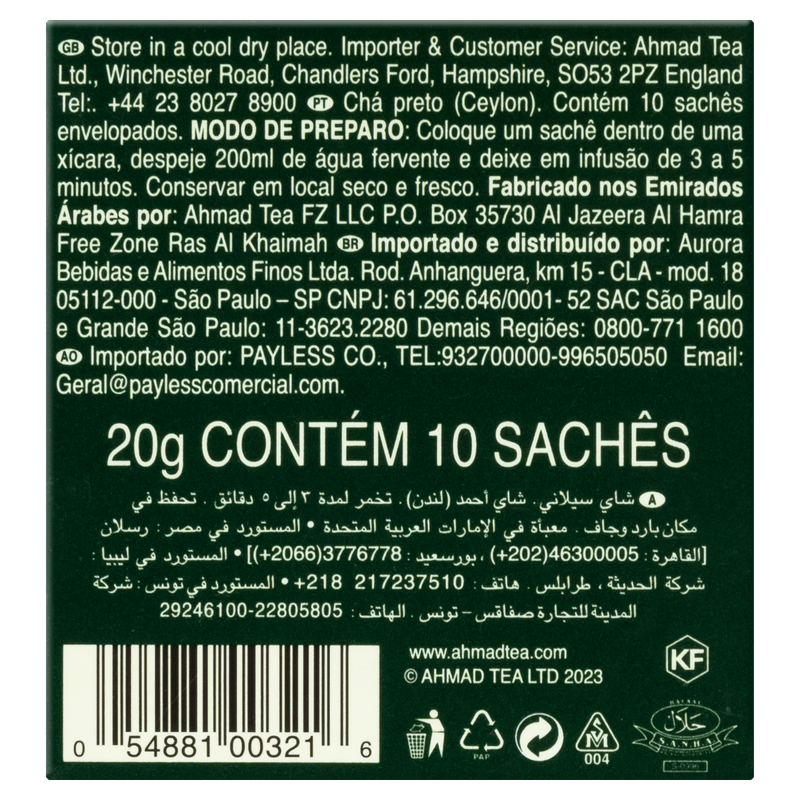 Cha-Preto-Ceylon-Ahmad-Tea-London-Caixa-20g-10-Unidades