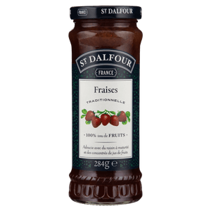 Geleia de Morango sem Adição de Açúcar St. Dalfour Vidro 284g