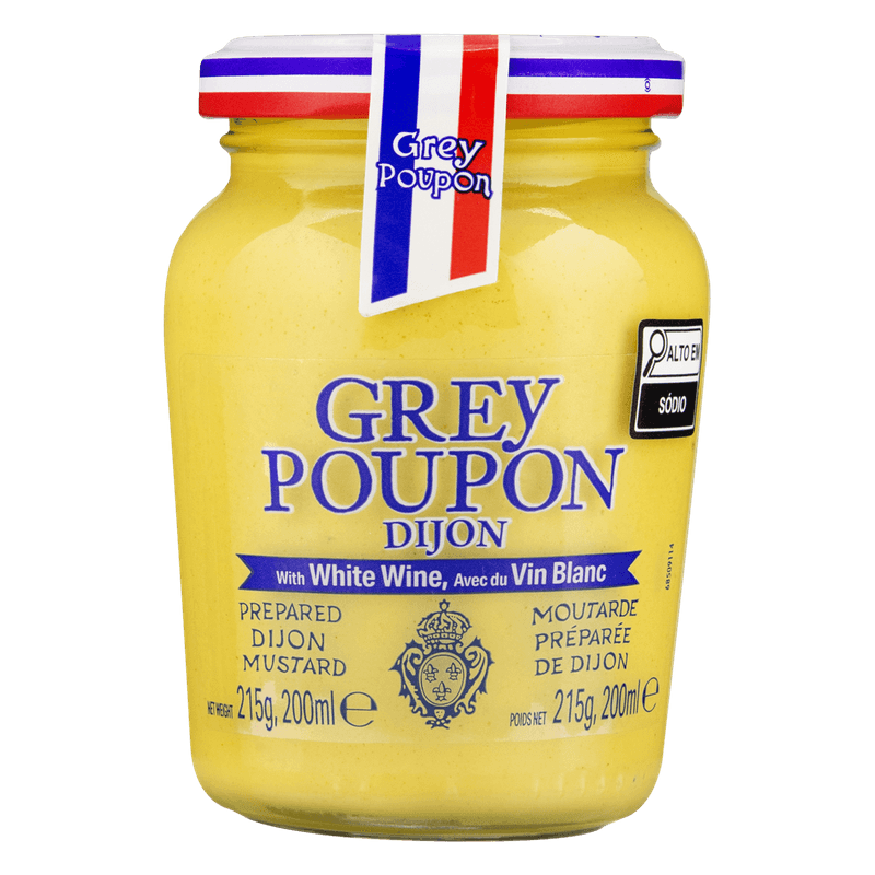 Mostarda-Dijon-com-Vinho-Branco-Grey-Poupon-Vidro-215g