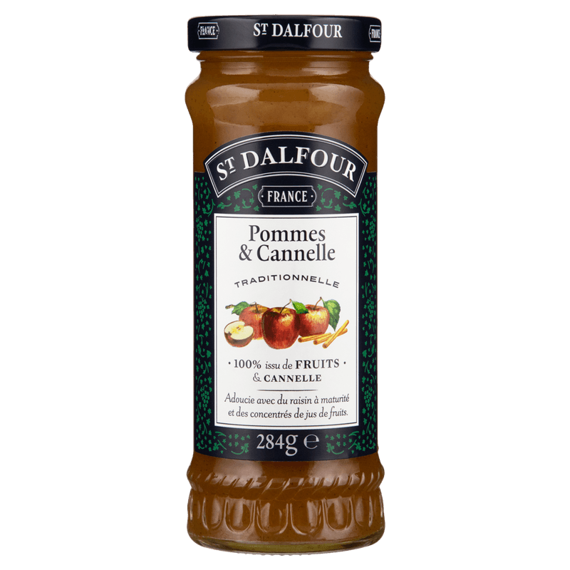 Geleia-de-Maca-e-Canela-sem-Adicao-de-Acucar-St.-Dalfour-Vidro-284g