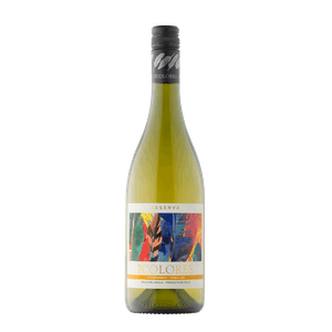 Vinho Chileno Branco Meio Seco 7 Colores Chardonnay e Semillón Reserva Garrafa 750ml