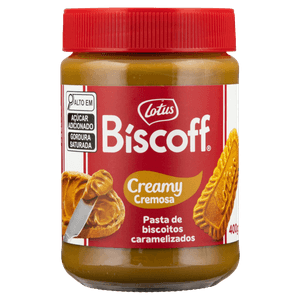 Pasta De Biscoito Belga Lotus Biscoff Spread Smooth 400g