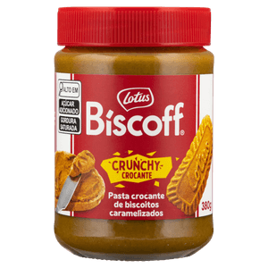 Pasta De Biscoito Belga Lotus Biscoff Spread Crunchy 380g