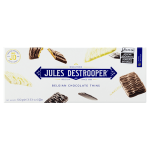 Biscoito Belga Jules Destrooper Chocolate Thins 100g