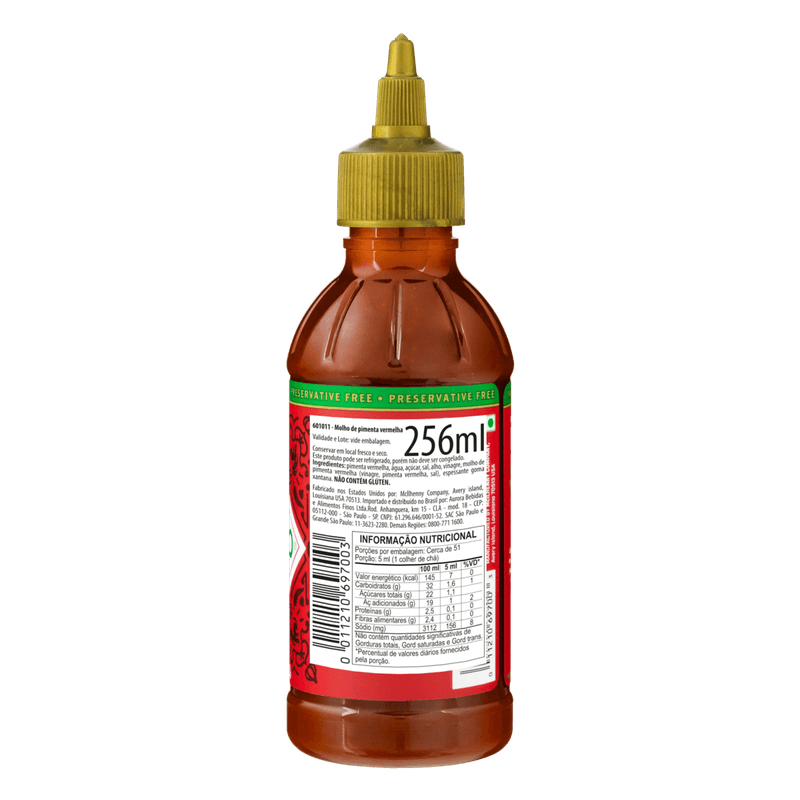 Molho-de-Pimenta-Sriracha-TABASCO®-Squeeze-256ml