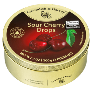 Bala Alemã Cavendish e Harvey Sour Cherry 200g