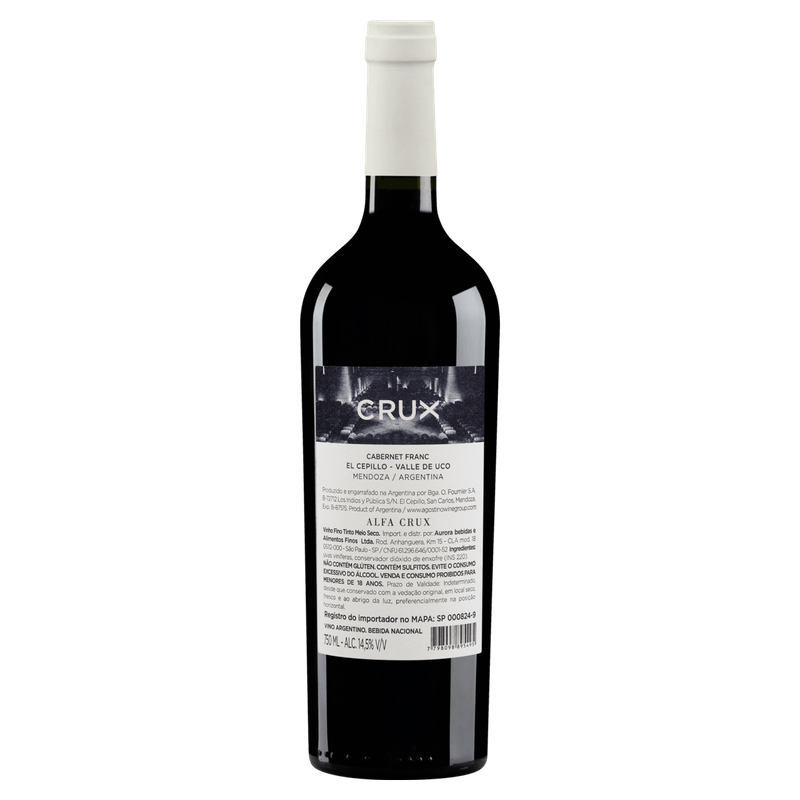 Vinho-Argentino-Tinto-Seco-Alfa-Crux-Cabernet-Franc-Mendoza-Garrafa-750ml