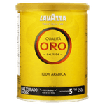 Cafe-Torrado-e-Moido-100--Premium-Arabica-Lavazza-Qualita-Oro-Lata-250g