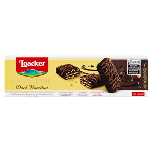 Biscoito Italiano Loacker Patisserie Dark Hazelnut 100g