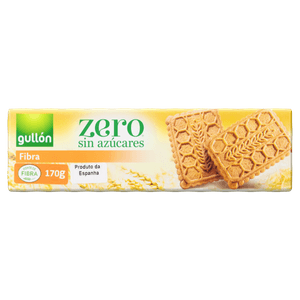 Biscoito Espanhol Gullón Zero Fibra Integral 170g