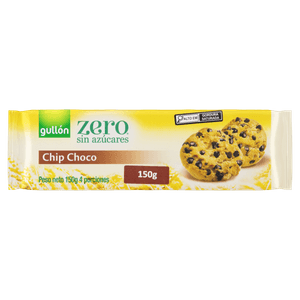 Biscoito Espanhol Gullón Zero Chip Choco 150g