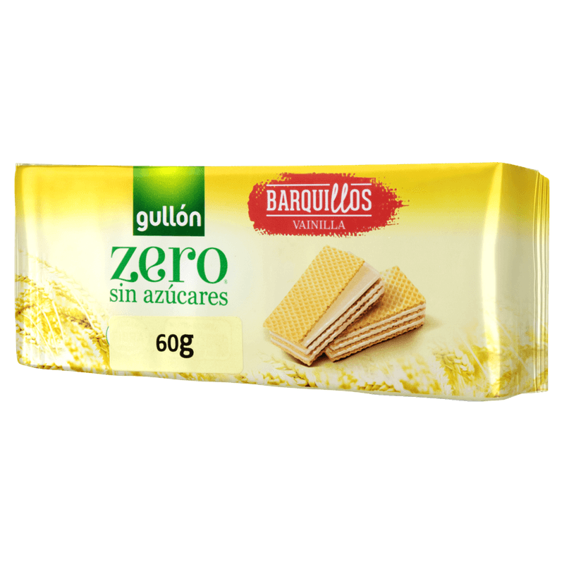 Wafer-Espanhol-Gullon-Zero-Baunilha-60g