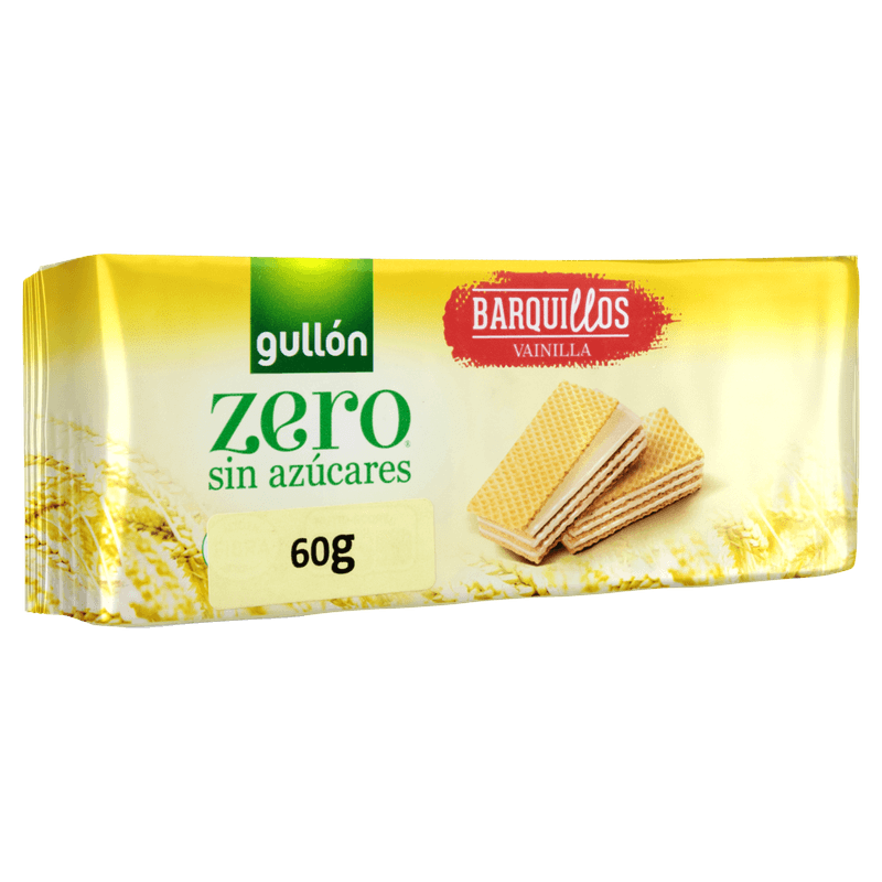 Wafer-Espanhol-Gullon-Zero-Baunilha-60g