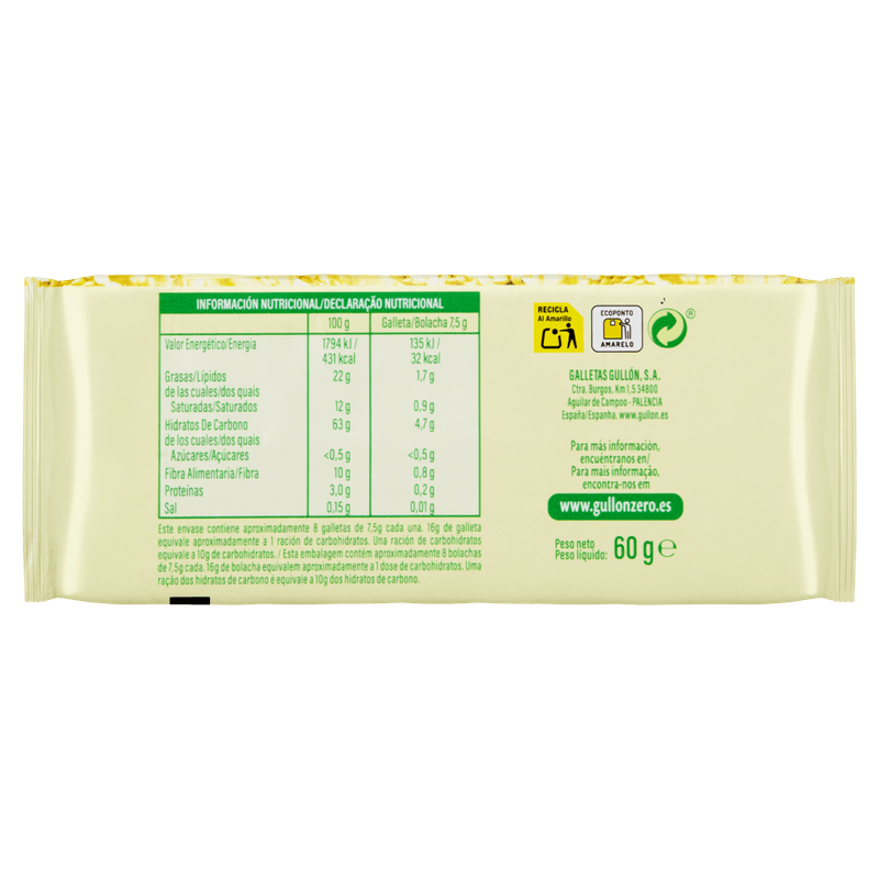 Wafer-Espanhol-Gullon-Zero-Baunilha-60g