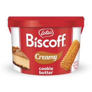 Pasta De Biscoito Belga Lotus Biscoff Spread Creamy 3Kg