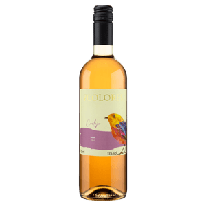 Vinho Chileno Rosé Meio Seco 7 Colores Cortejo Cabernet Sauvignon e Syrah Garrafa 750ml