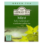 Cha-Verde-Mint-Mystique-Ahmad-Tea-London-Caixa-20g-10-Unidades-Frente-1
