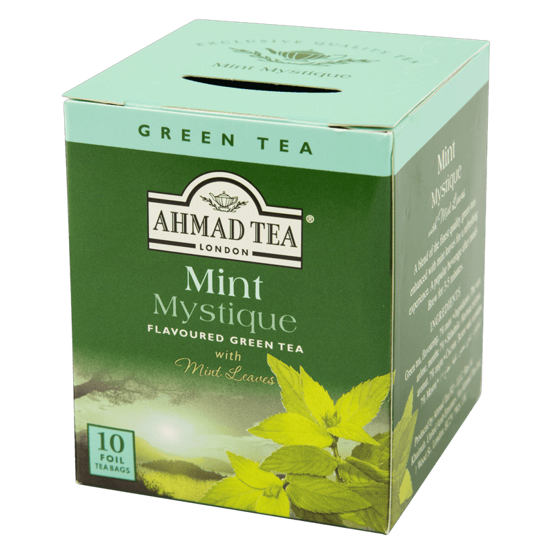 Cha-Verde-Mint-Mystique-Ahmad-Tea-London-Caixa-20g-10-Unidades-Direita-1