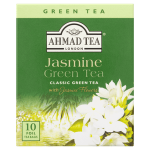 Chá Verde Jasmine Romance Ahmad Tea London Caixa 20g 10 Unidades
