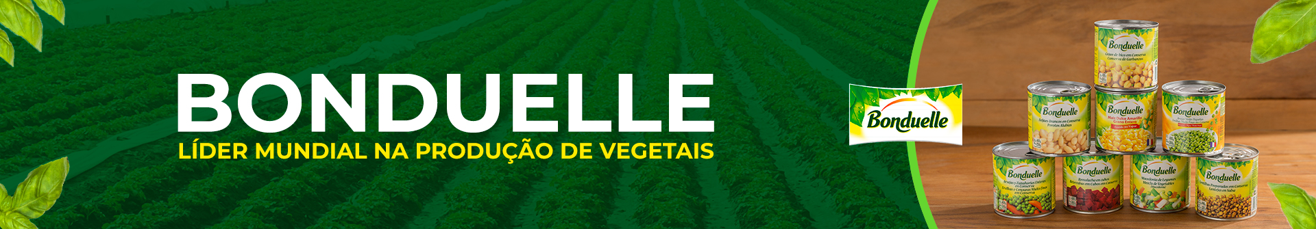 Vegetais Bonduelle |Distribuidora E Importadora | Aurora Fine Brands